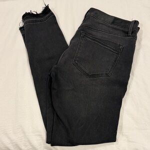 Express Charcoal Ankle Jeans